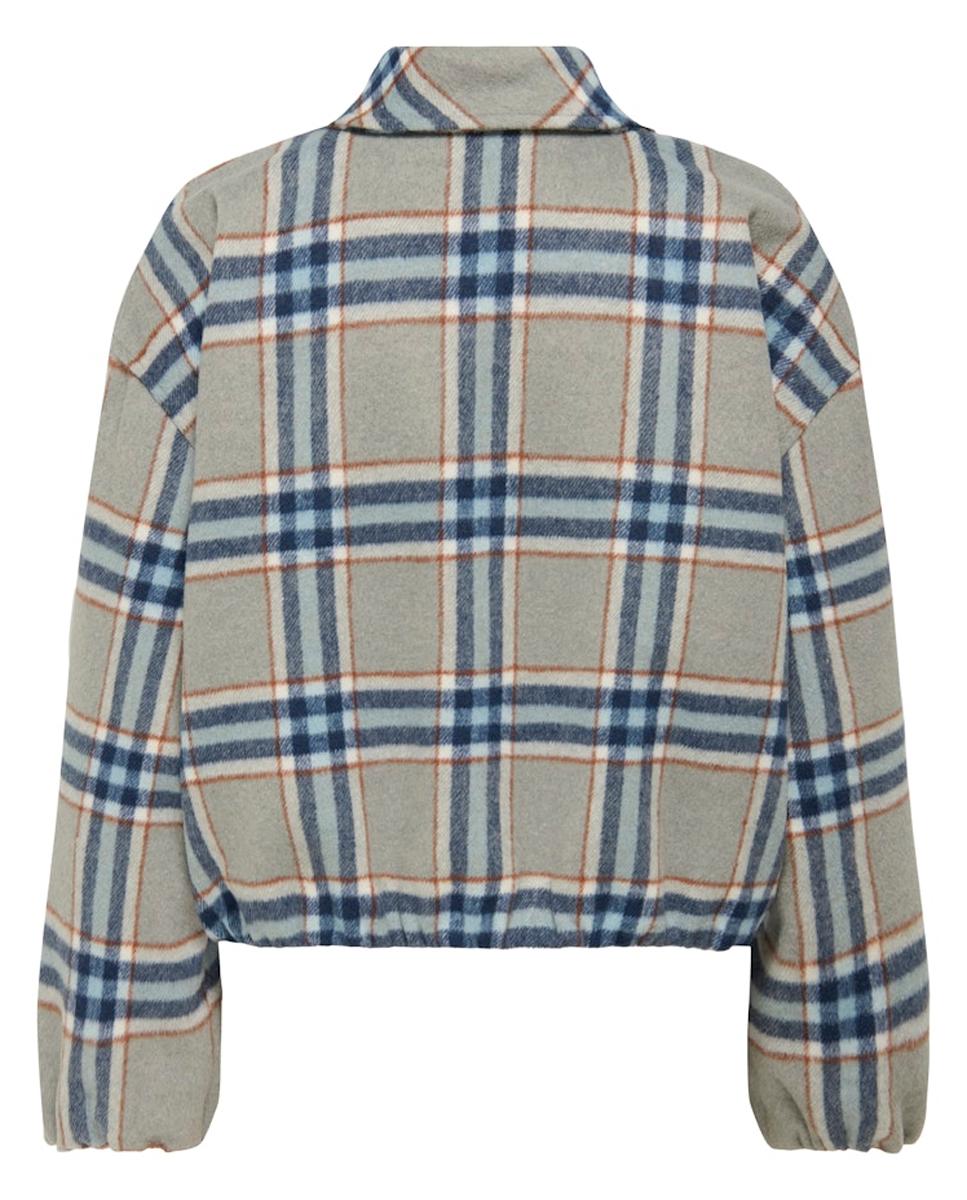 Bomber de mujer estampada - Only - Gris Gris-6