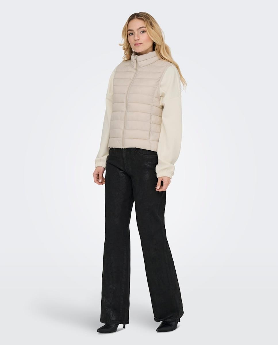 Imagen 4 de Chaqueta de mujer acolchada ligera - Only - Beige Beige