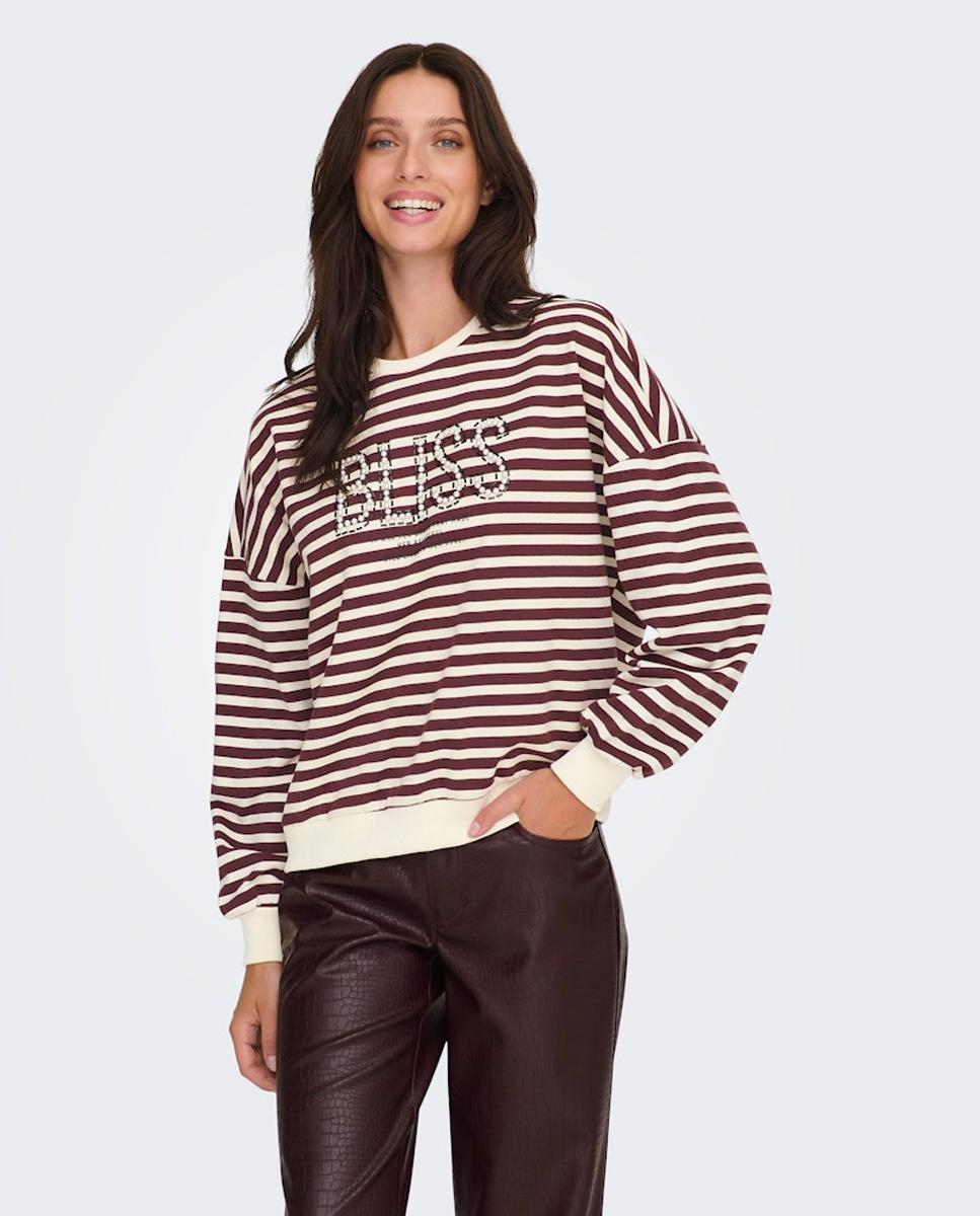 Imagem 0 de Sweatshirt de Manga Comprida Estampada