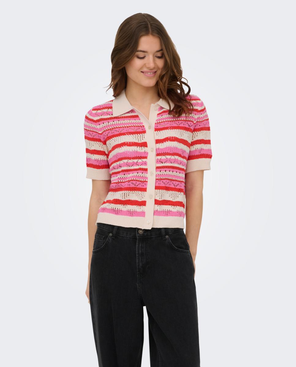 Imagem 0 de Polo de Malha com Estampado