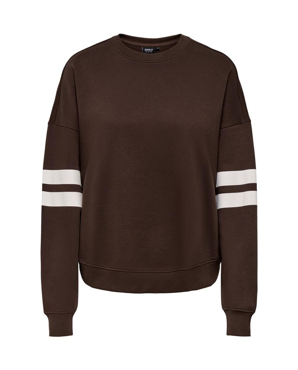Imagem 0 de Sweatshirt de manga comprida com decote redondo