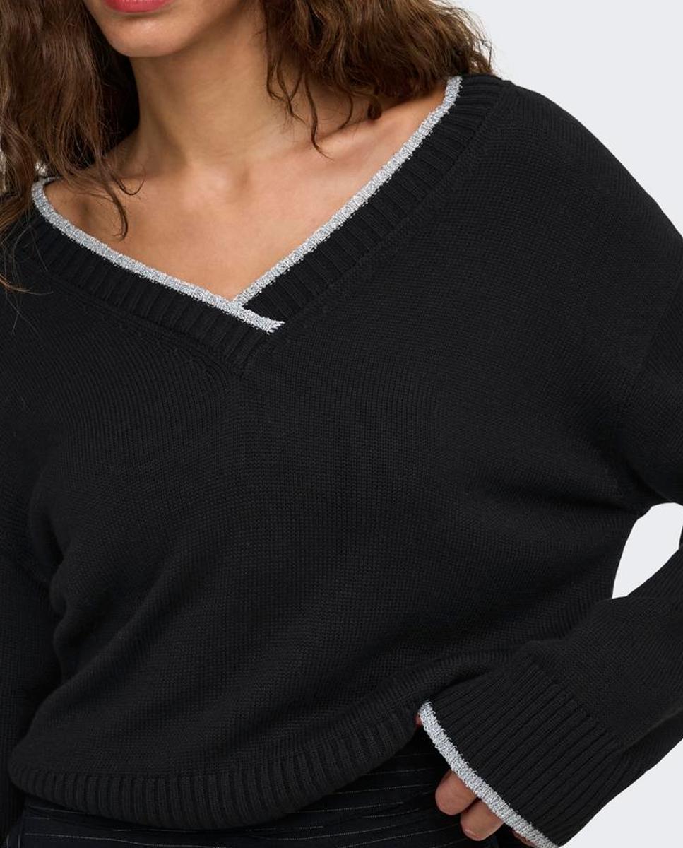 Jersey de mujer - Only - Negro Negro-5