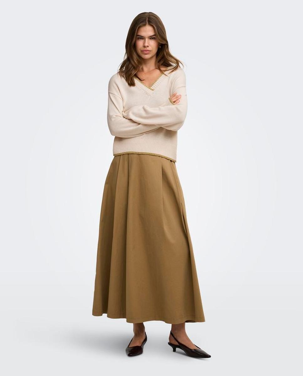 Jersey de mujer - Only - Crema Crema-1