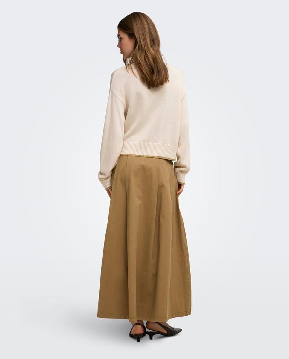 Jersey de mujer - Only - Crema Crema-2