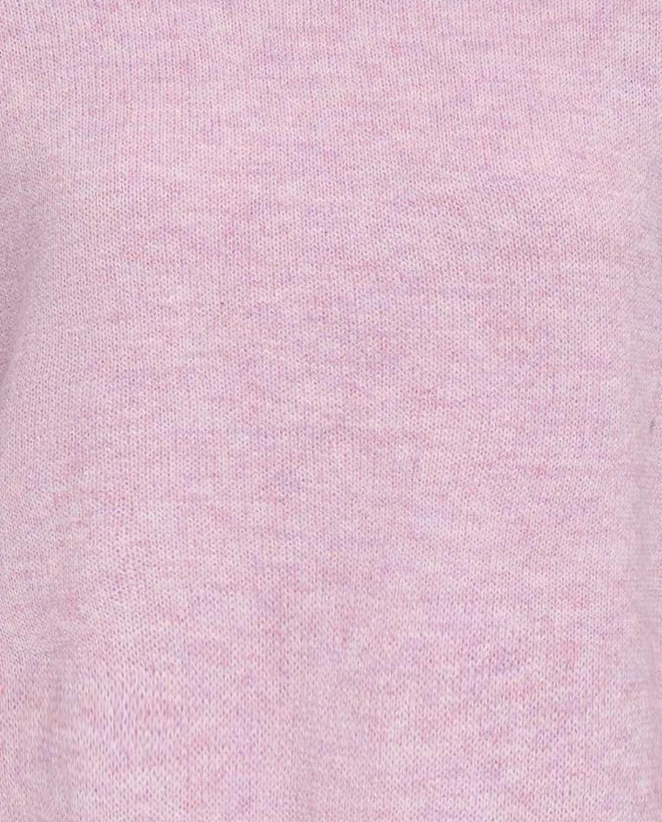 Imagen 7 de Jersey de mujer con cuello redondo y hombros caídos - Only - Rosa Rosa