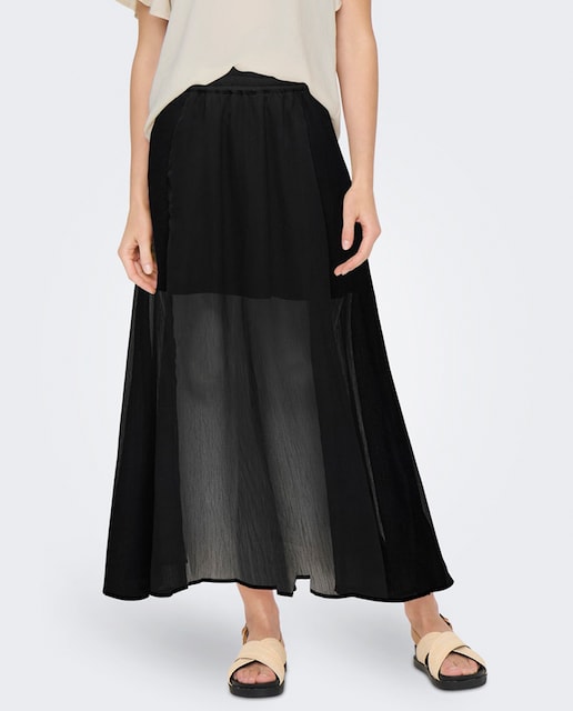 Imagen 0 de Falda midi abertura lateral