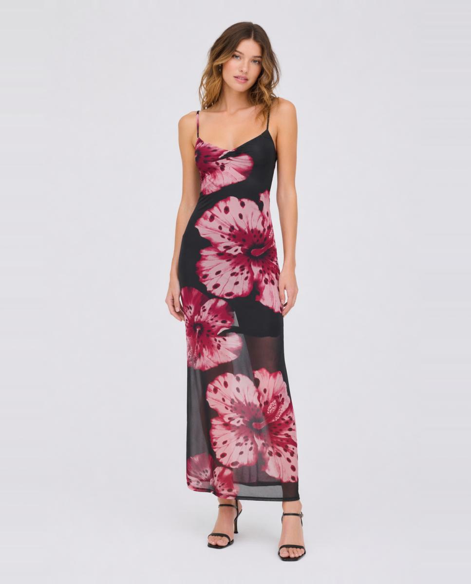 Only - Vestido largo de mujer de tirantes finos.
