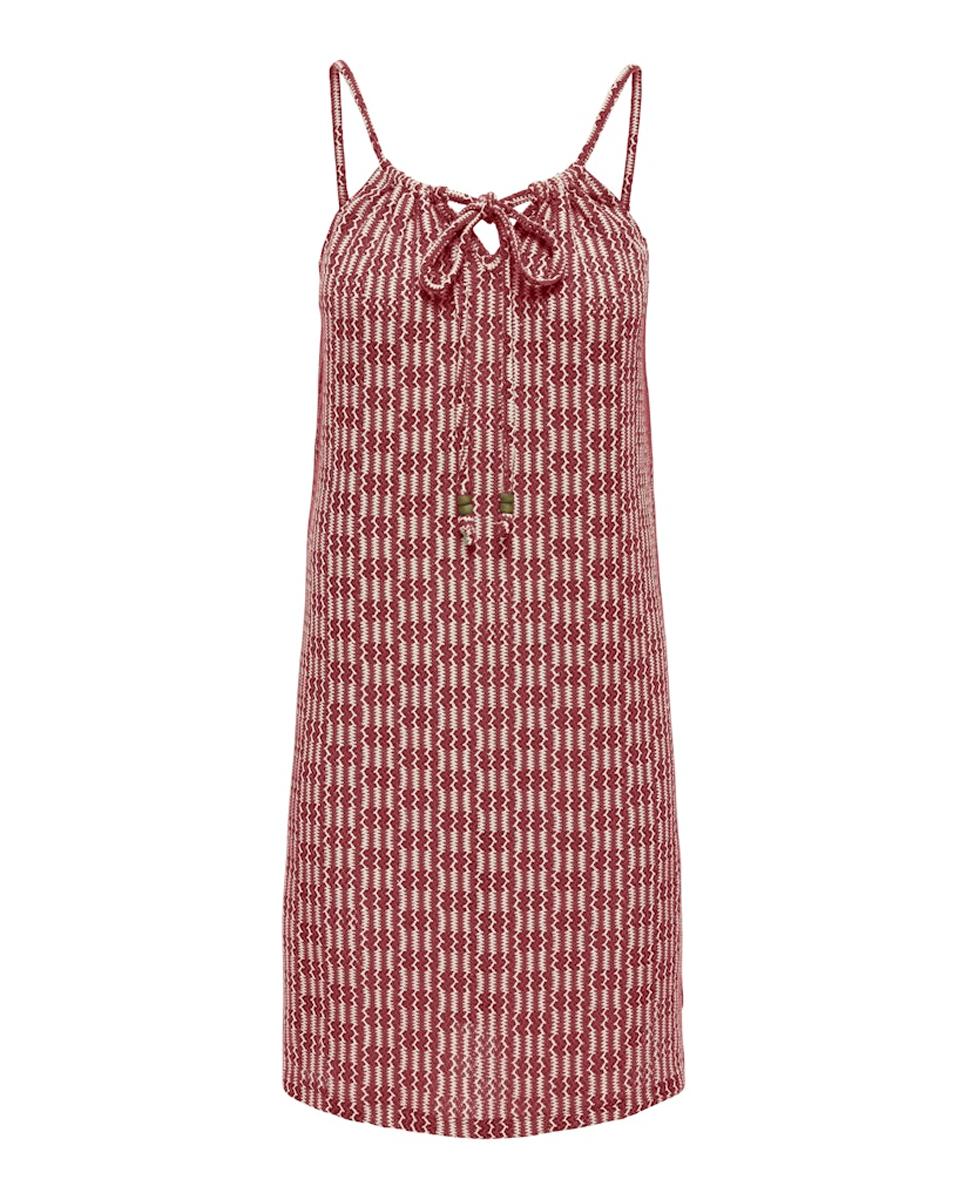 Imagem 0 de Vestido pelo Joelho sem Mangas e com Decote em U