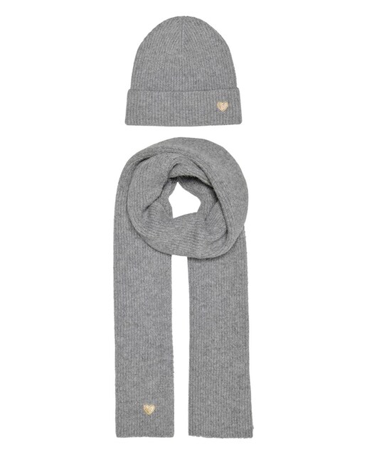 Imagen 0 de Set de gorro y bufanda de mujer