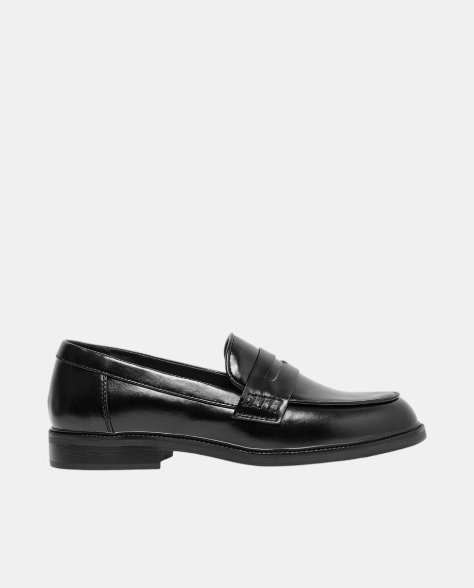 Imagen 0 de Mocasines negros de mujer Negro