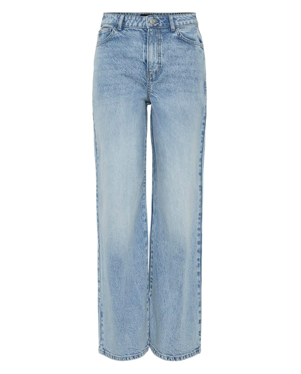 Jeans Largas Azul-claro-5