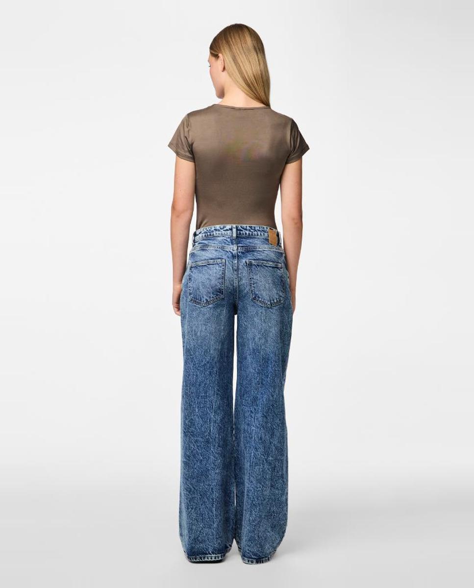 Jeans Largas Azul-3