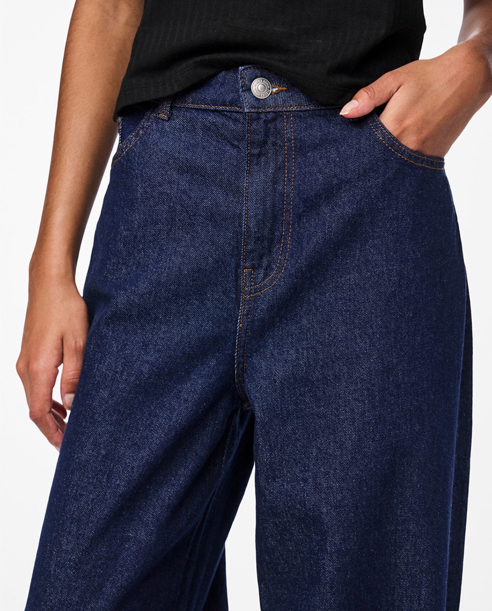 Jeans Largas Azul-marinho-4