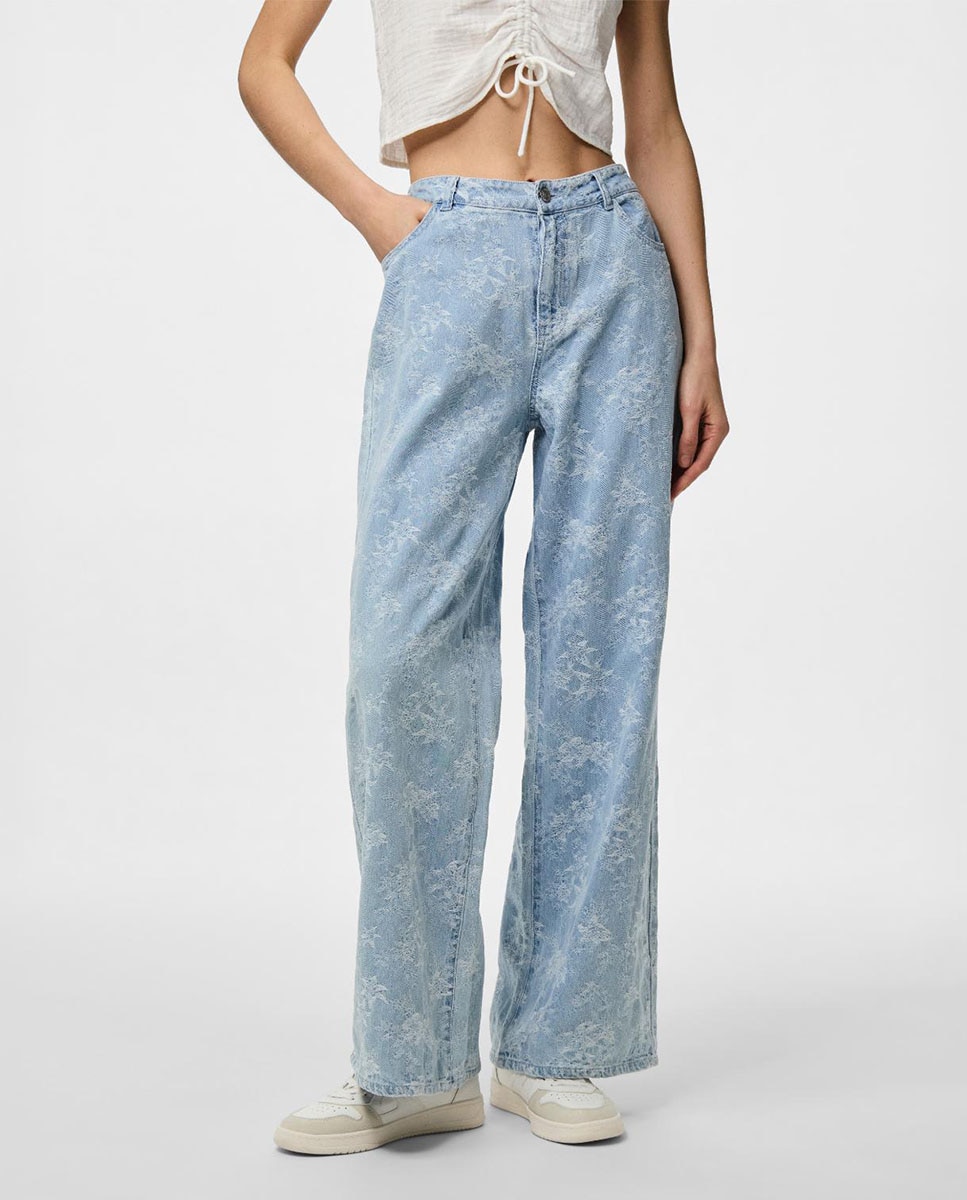Jeans Bordadas Azul-claro-2