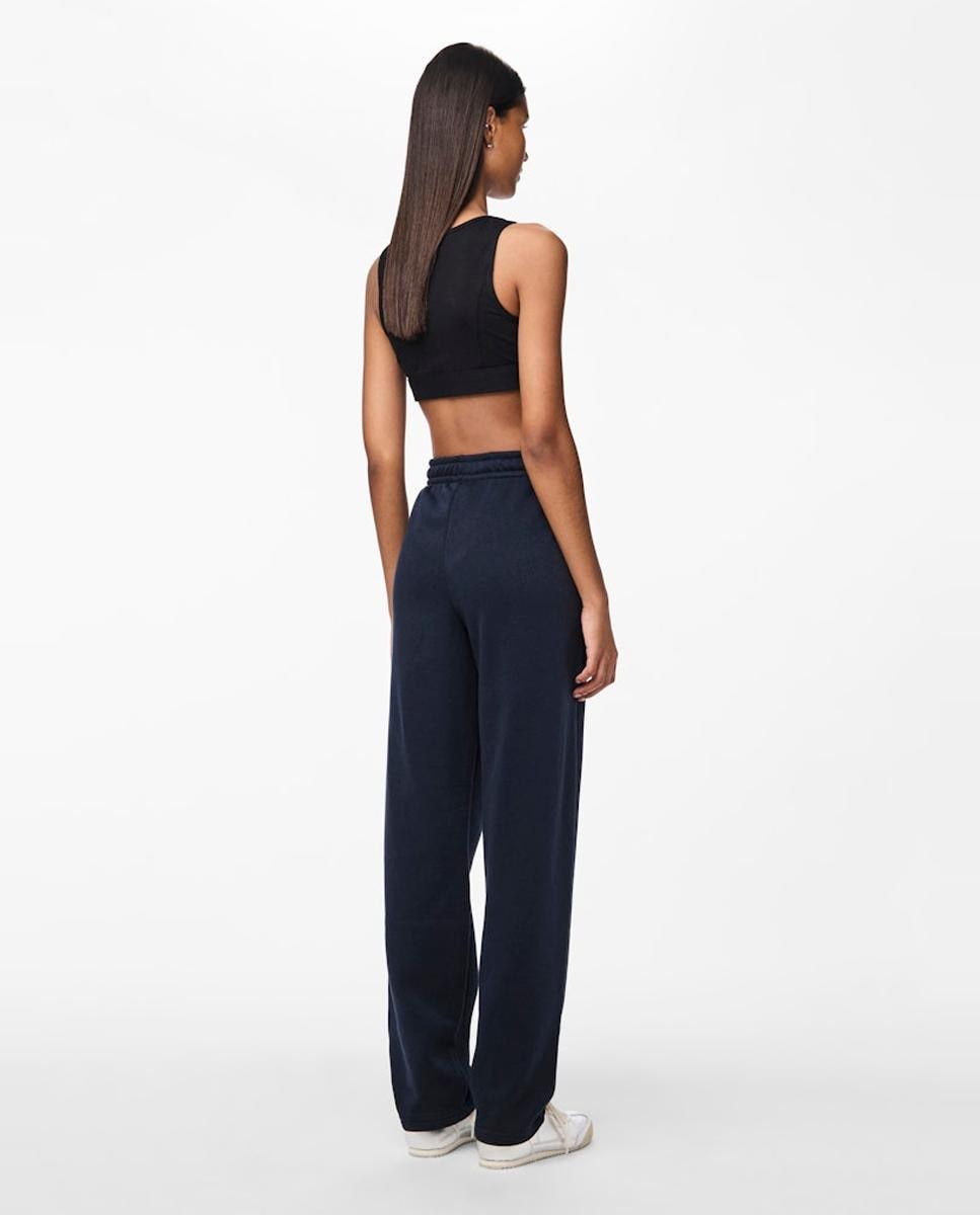 Pantalones de chándal de mujer. - Pieces - Azul marino Azul marino-3