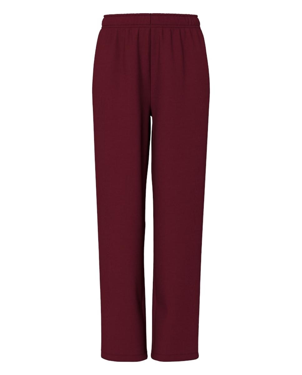 Pantalones de chándal de mujer. - Pieces - Rojo Granate Rojo Granate-6