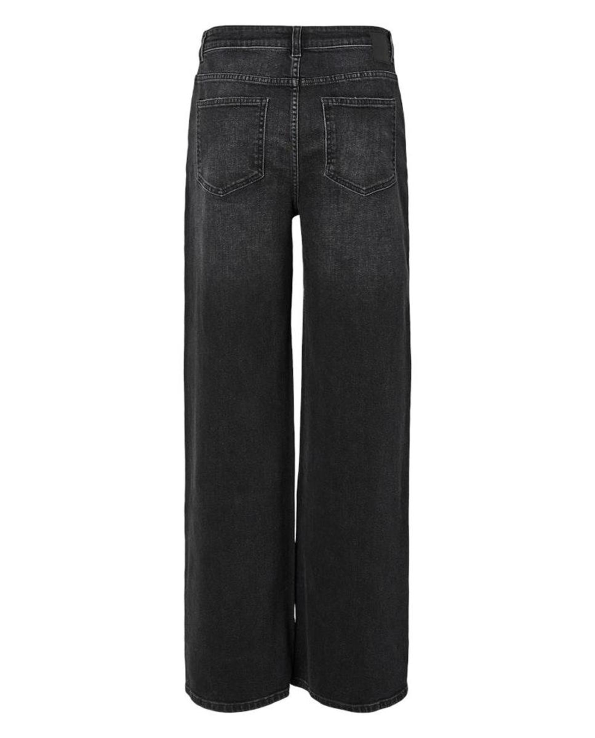 Jeans Straight - Preto Preto-6