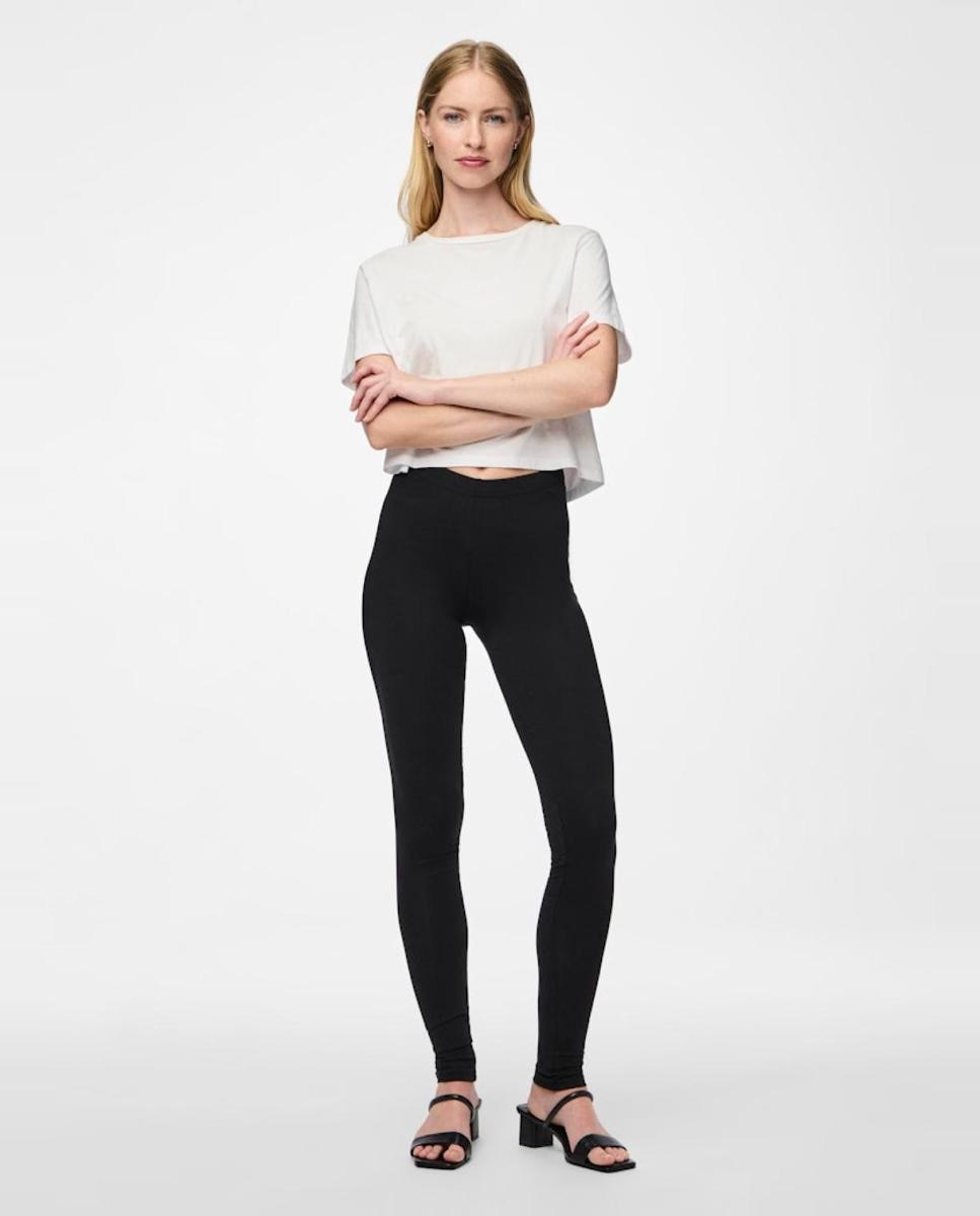 Pieces - Pantalón largo tipo leggings de mujer.