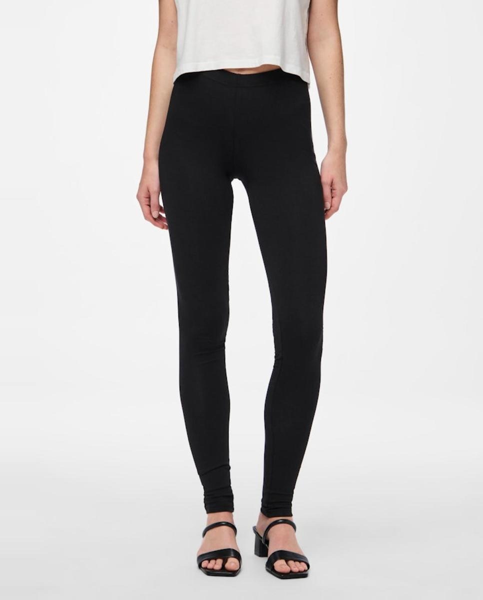 Calças Tipo Leggings Preto-3