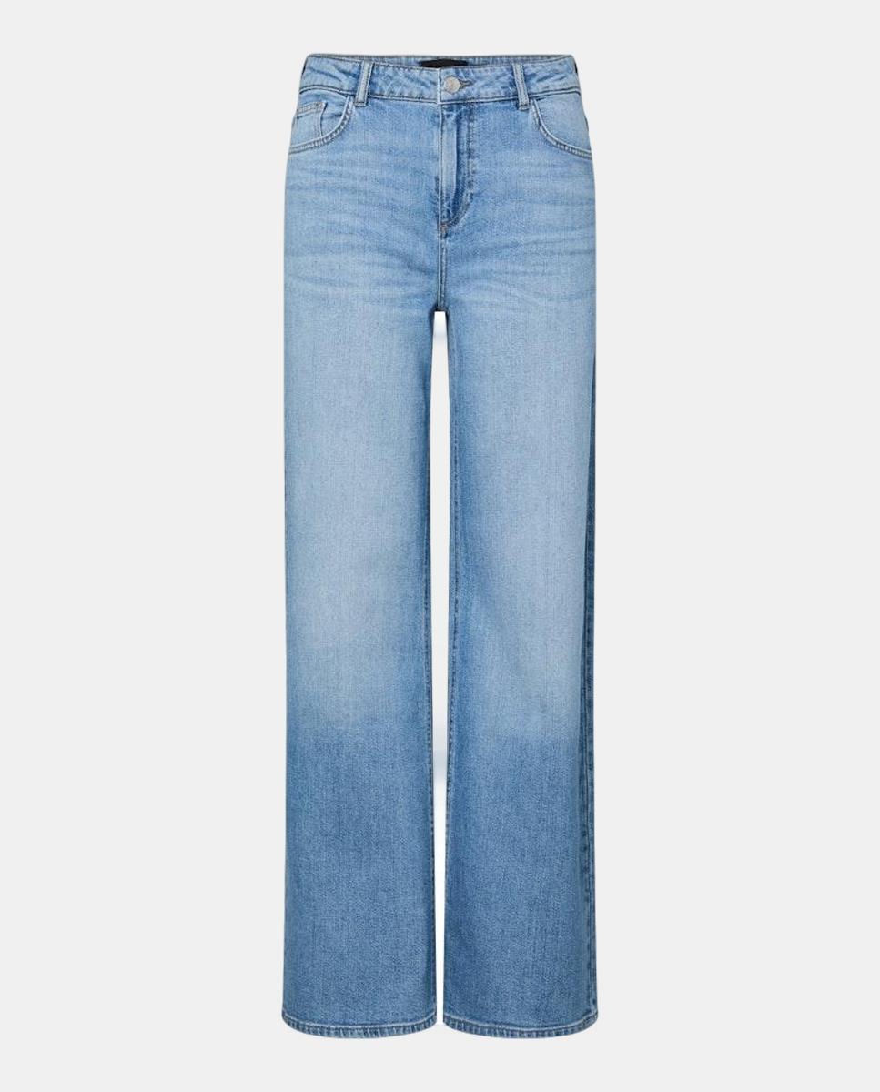 Jeans Largas Azul-claro-5