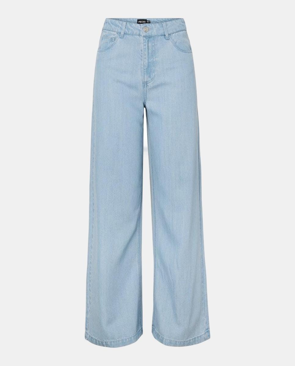 Jeans Largas Azul-claro-5