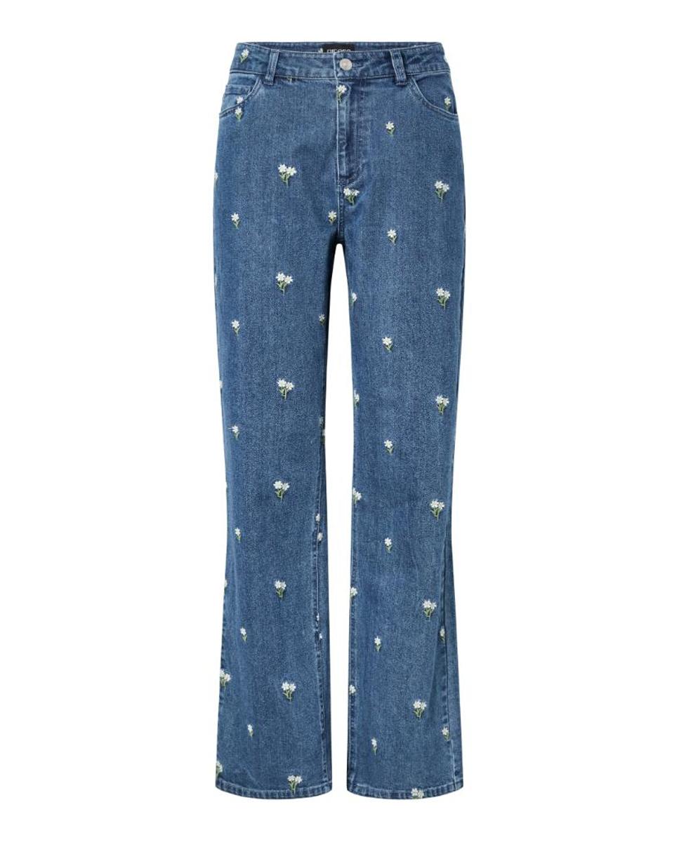 Jeans com Bordado Azul-marinho-5