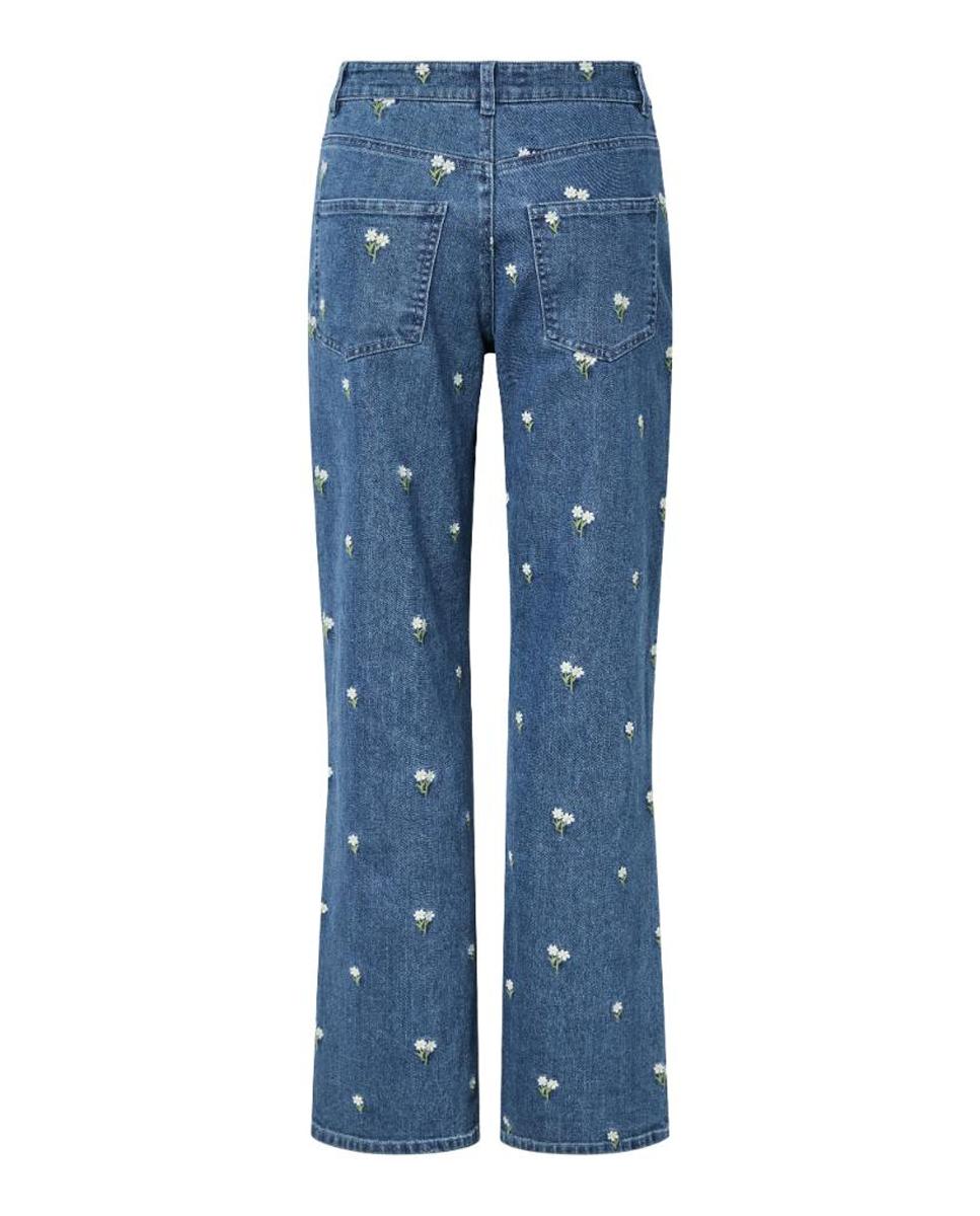 Jeans com Bordado Azul-marinho-6