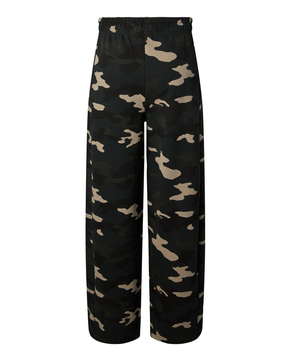 Pantalón jogger de mujer con estampado militar - Pieces - Verde militar Verde militar-2