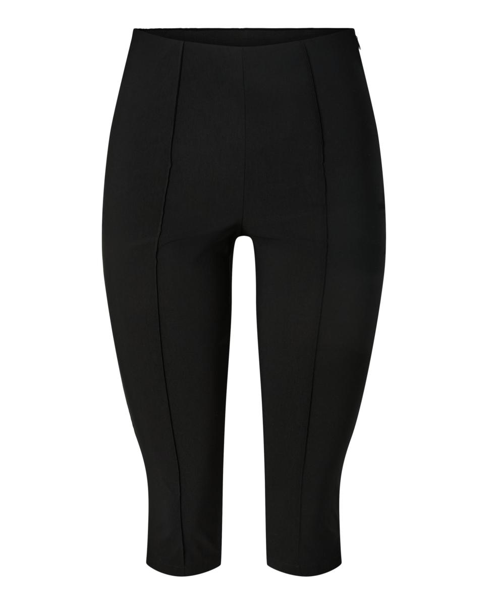 Pantalón capri de mujer - Pieces - Negro Negro-5