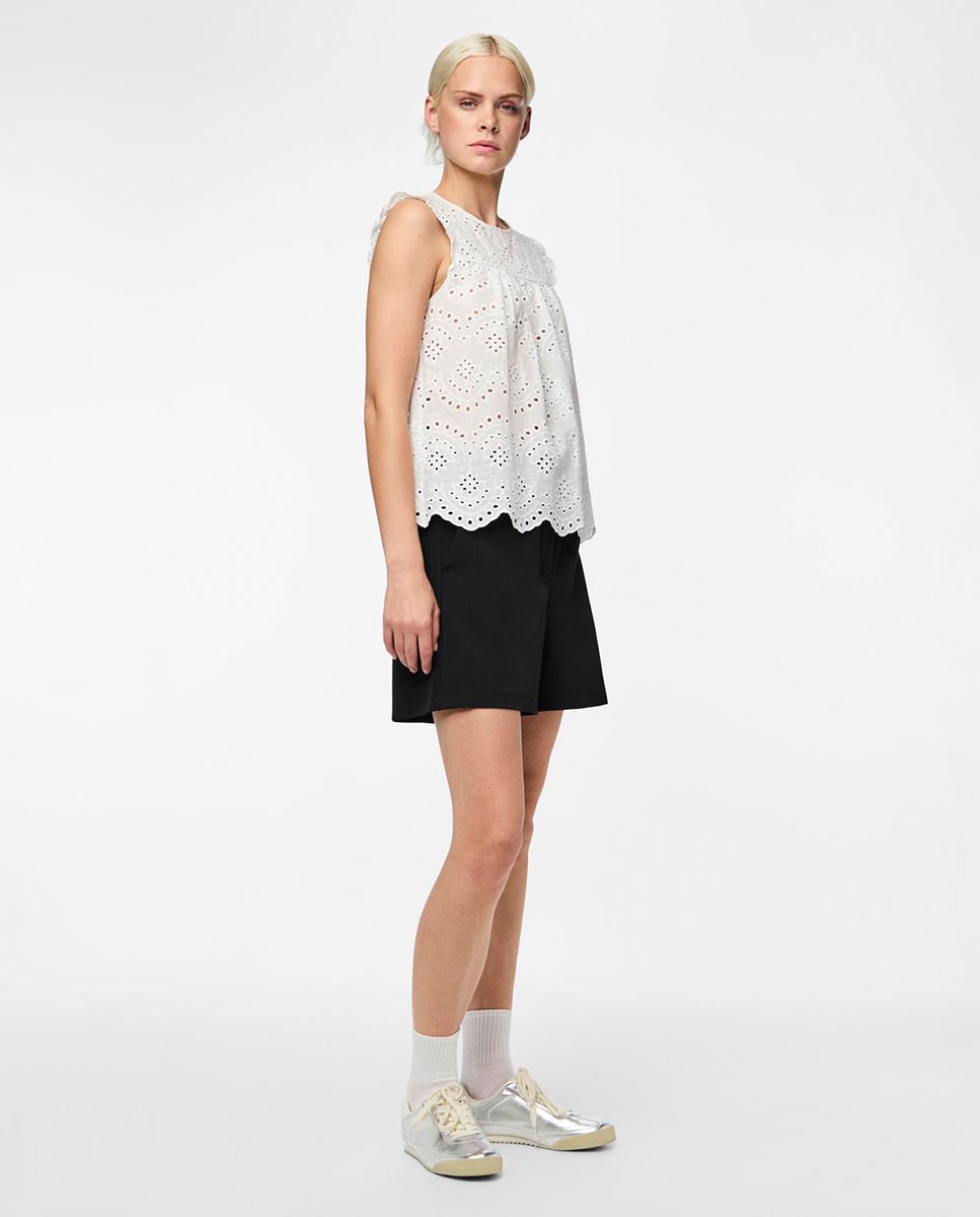 Top de Algodão Branco-1