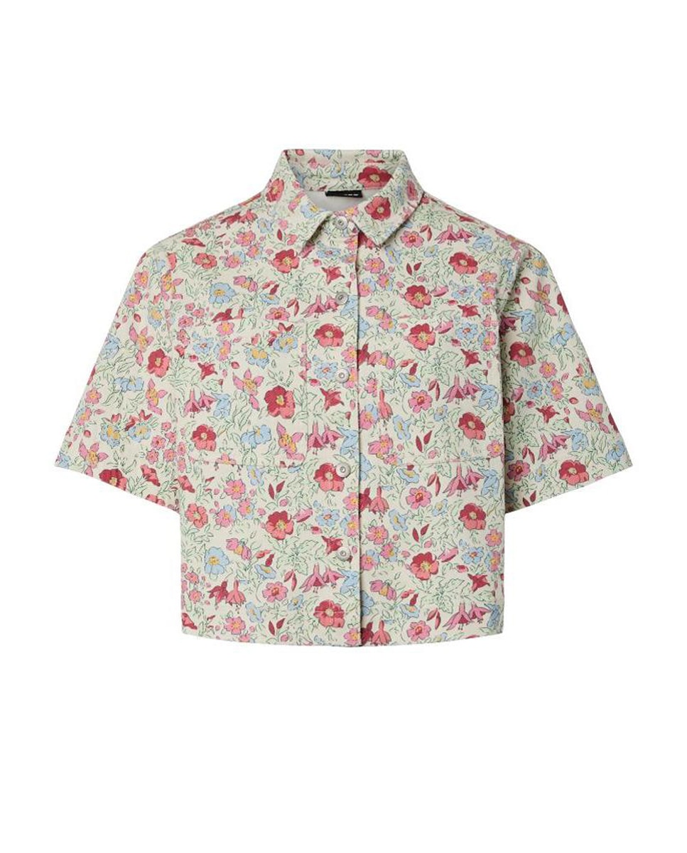 Imagem 0 de Camisa de Ganga com Estampado