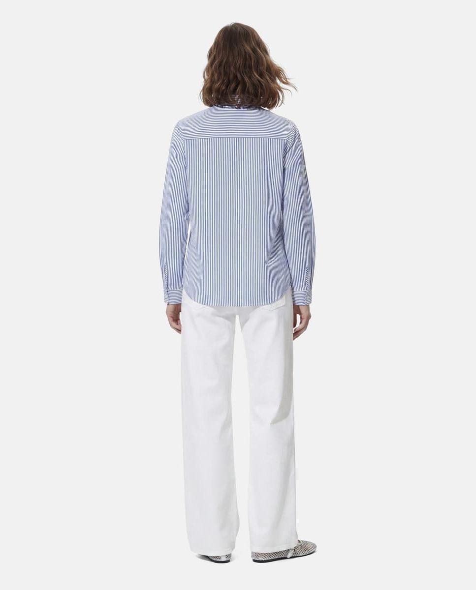 Camisa às Riscas Azul-claro-2