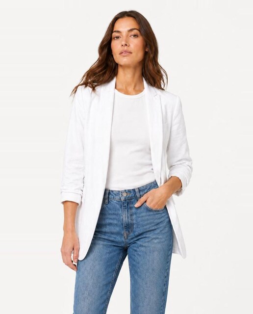 Blazer de mujer de lino