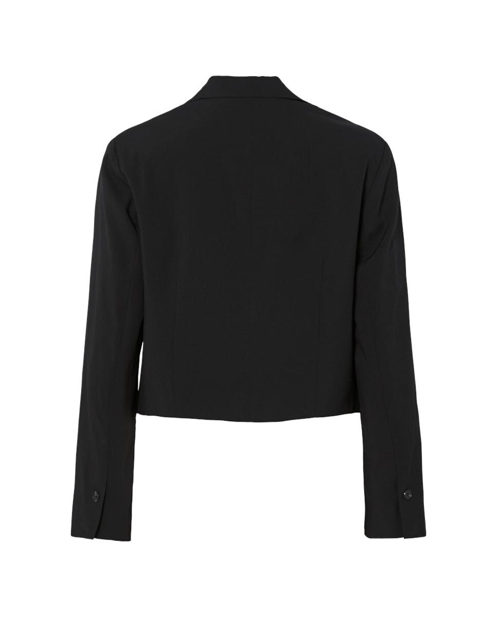 Blazer Curto Preto-5