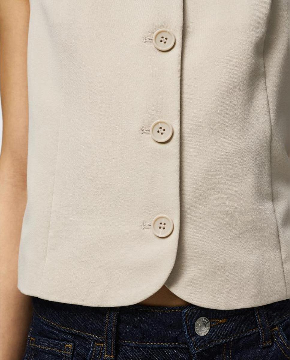 Colete Formal Cinzento-claro-4