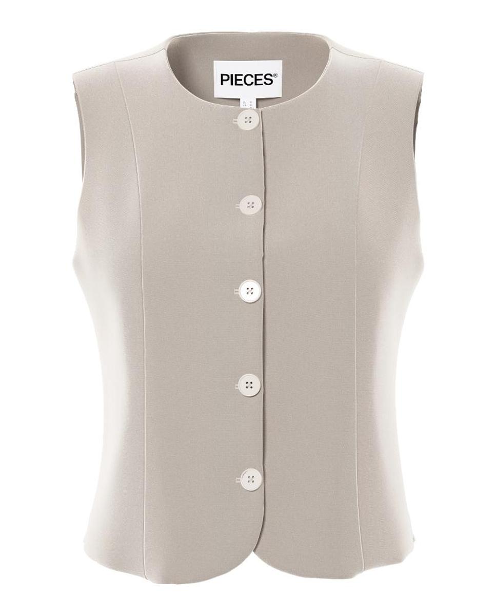 Colete Formal Cinzento-claro-5