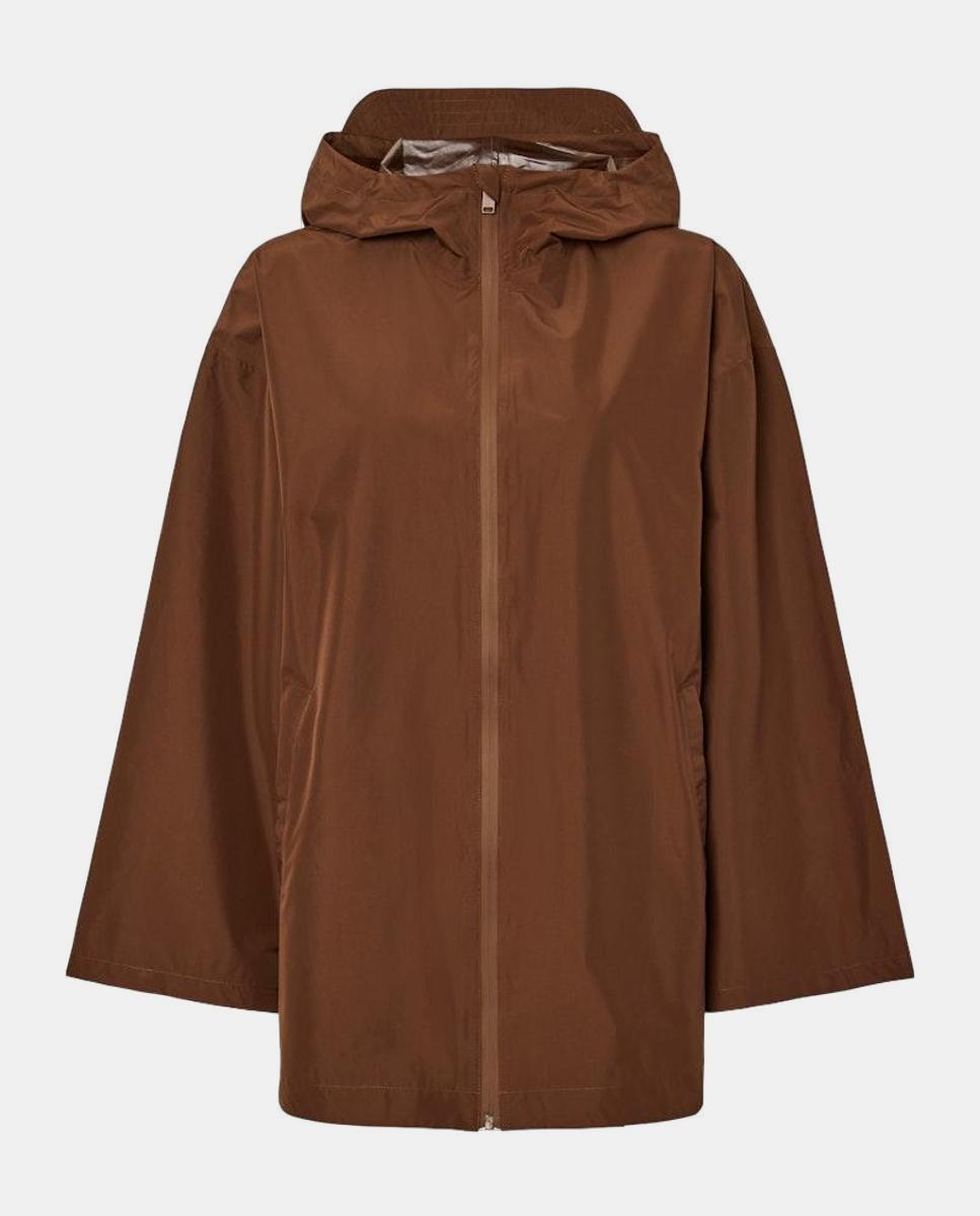 Imagen 5 de Chubasquero impermeable de mujer - Pieces - Marrón Marrón