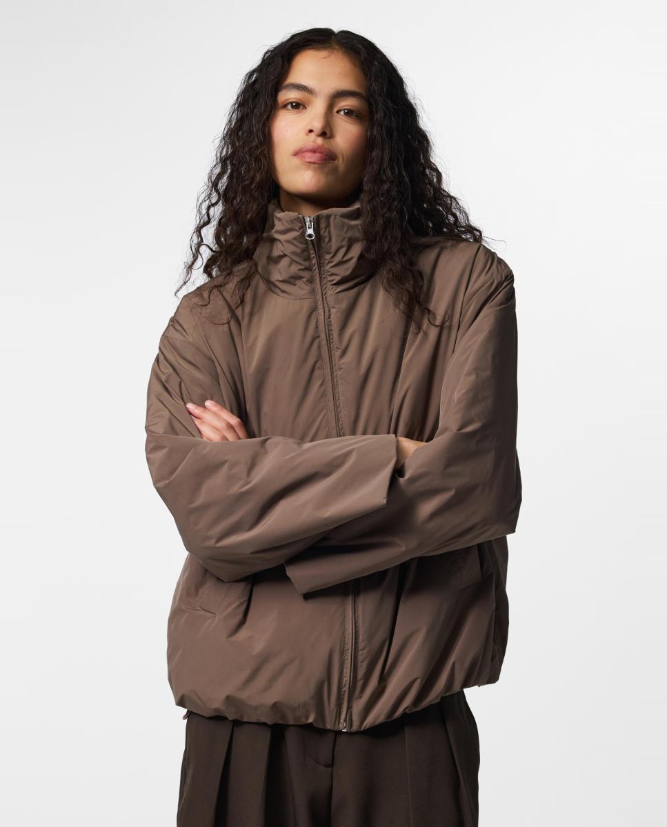 Imagen 0 de Chaqueta de mujer acolchada Gris