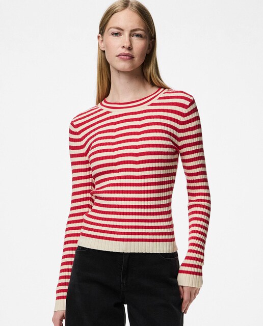 Imagen 0 de Top punto manga larga de mujer