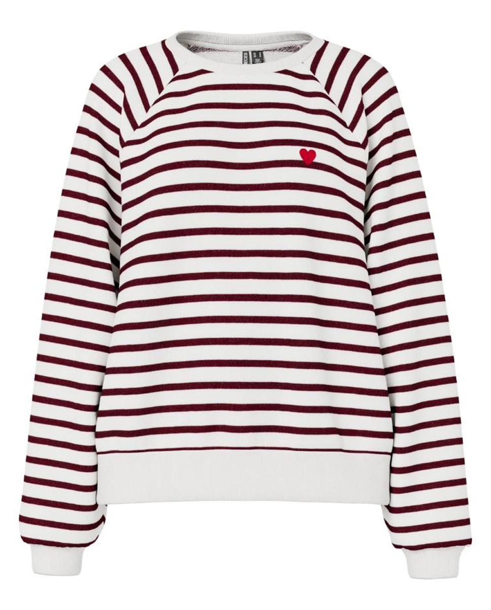 Sweatshirt Estampada com Animal Print de Leopardo Bordeaux-5