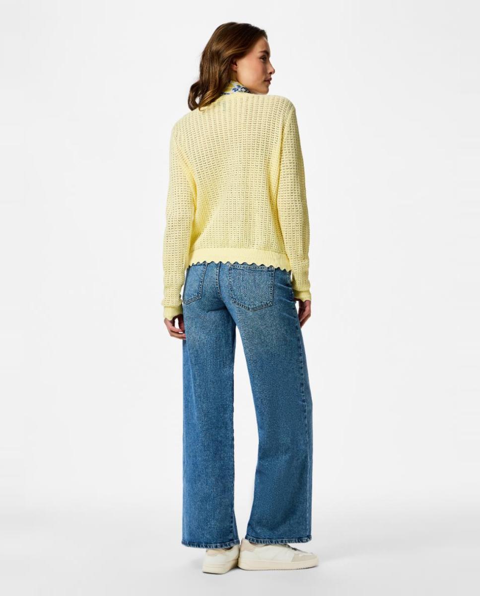 Cardigan Amarelo-2