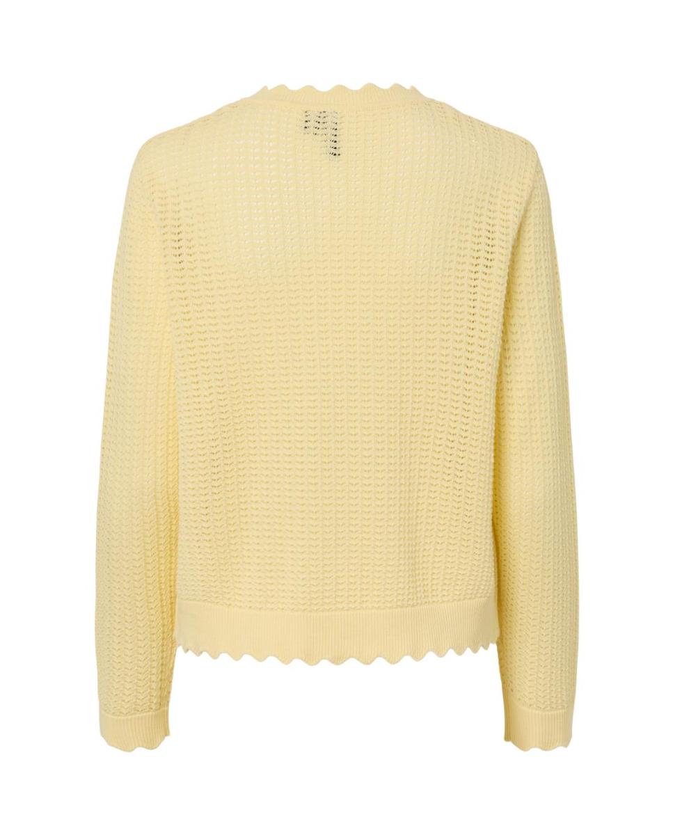 Cardigan Amarelo-5