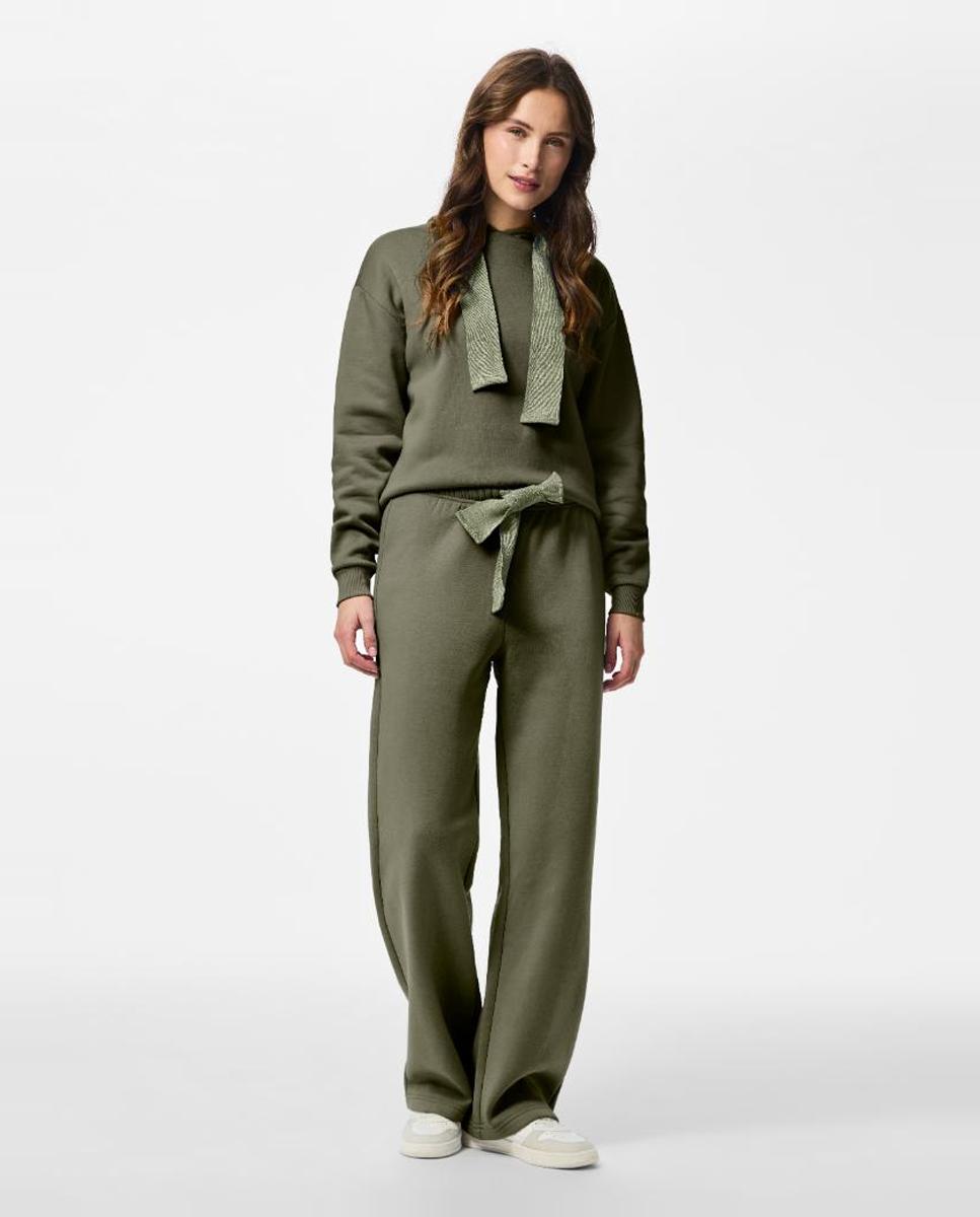 Sweatshirt com Capuz Verde-militar-6