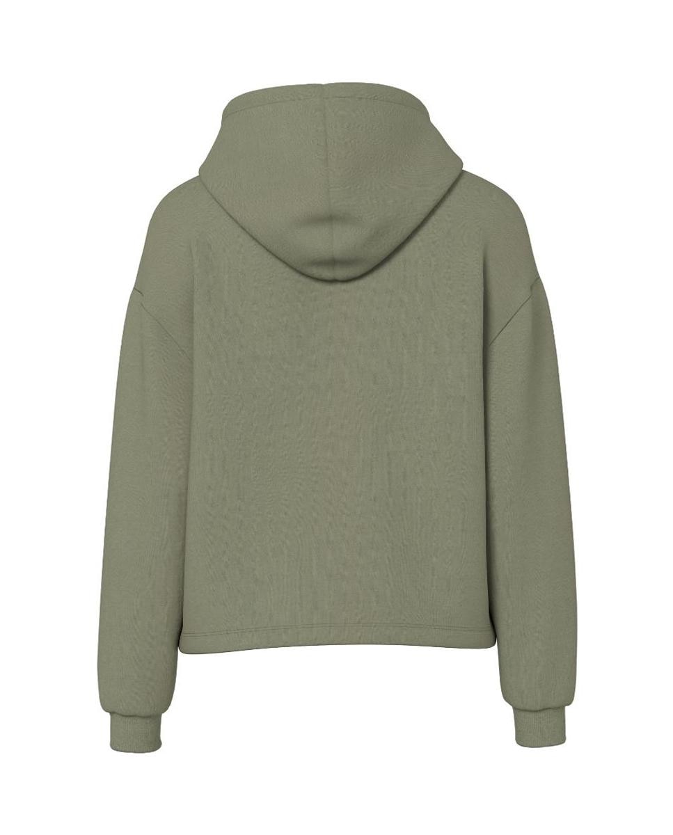 Sweatshirt com Capuz Verde-militar-5