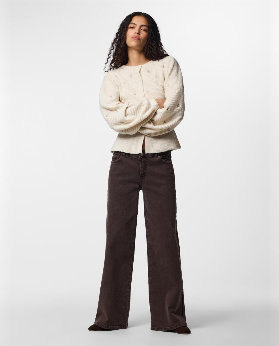 Cardigan Bordado Cru-6