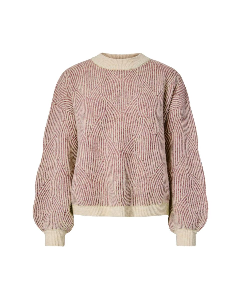 Camisola de malha Rosa-claro-5