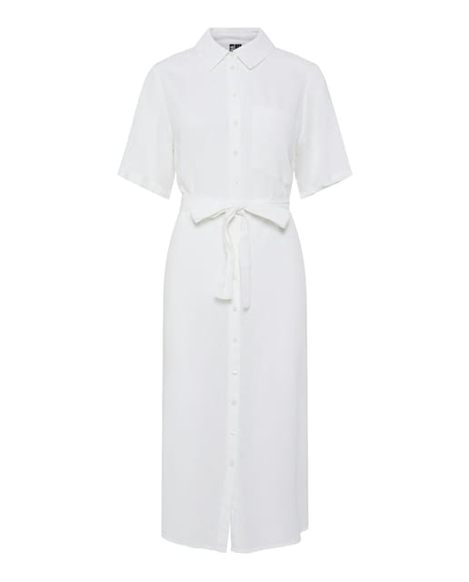 Imagem 0 de Vestido Camiseiro de Linho