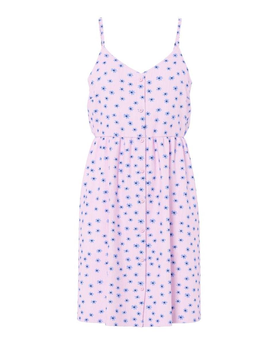 Vestido Curto de Alças Rosa-claro-5