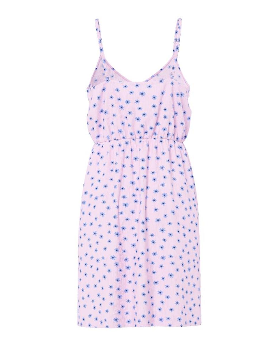 Vestido Curto de Alças Rosa-claro-6
