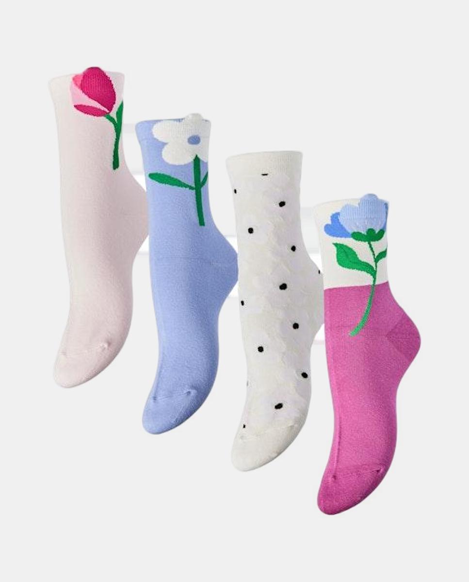 Imagem 0 de Pack de Meias com Estampado Floral